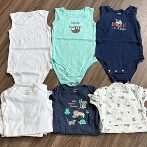 Assorted Baby 24 month Sleeveless Bodysuits Set/Bundle by Carter’s